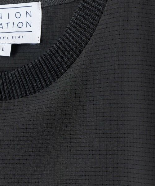 MEN'S BIGI / メンズビギ Tシャツ | ドットメッシュドローコードTシャツ〈ストレッチ・マシンウォッシャブル・軽量・接触冷感・通気性〉 | 詳細14