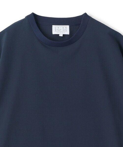 MEN'S BIGI / メンズビギ Tシャツ | ドットメッシュドローコードTシャツ〈ストレッチ・マシンウォッシャブル・軽量・接触冷感・通気性〉 | 詳細23