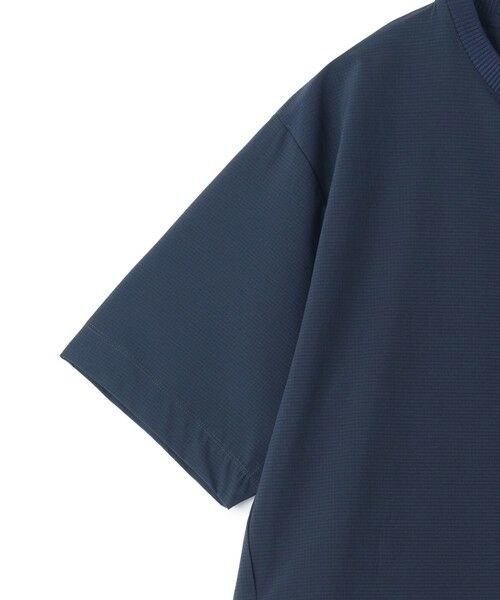 MEN'S BIGI / メンズビギ Tシャツ | ドットメッシュドローコードTシャツ〈ストレッチ・マシンウォッシャブル・軽量・接触冷感・通気性〉 | 詳細24