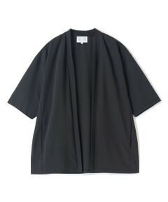 MEN'S BIGI / メンズビギ カーディガン・ボレロ | ドットメッシュ5分袖カーディガン〈ストレッチ・イージーケア・接触冷感・通気性・速乾〉