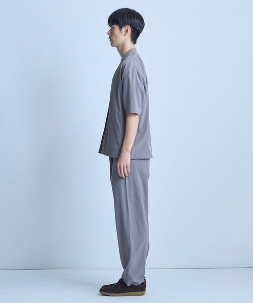 MEN'S BIGI / メンズビギ カーディガン・ボレロ | ドットメッシュ5分袖カーディガン〈ストレッチ・イージーケア・接触冷感・通気性・速乾〉 | 詳細5