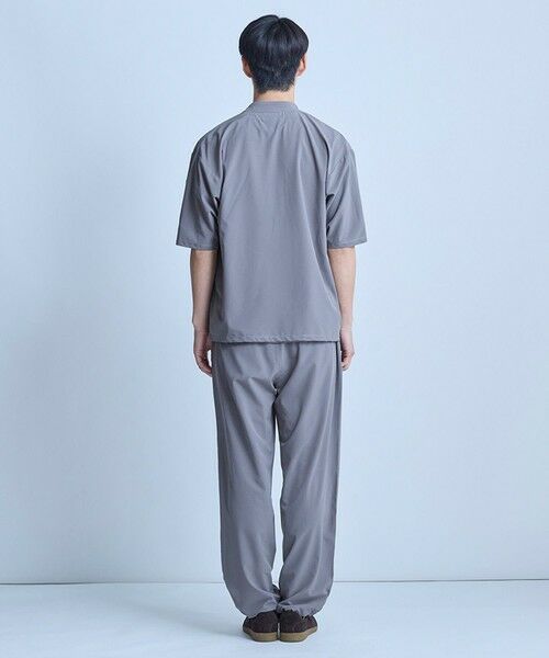 MEN'S BIGI / メンズビギ カーディガン・ボレロ | ドットメッシュ5分袖カーディガン〈ストレッチ・イージーケア・接触冷感・通気性・速乾〉 | 詳細6