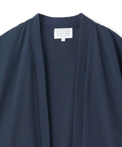 MEN'S BIGI / メンズビギ カーディガン・ボレロ | ドットメッシュ5分袖カーディガン〈ストレッチ・イージーケア・接触冷感・通気性・速乾〉 | 詳細22