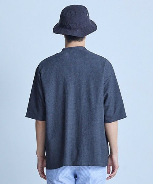 MEN'S BIGI / メンズビギ カーディガン・ボレロ | 【WEB限定】シア—5分袖ボタンレスカーディガン＜ストレッチ・ハンドウォッシャブル・接触冷感・通気性＞ | 詳細10