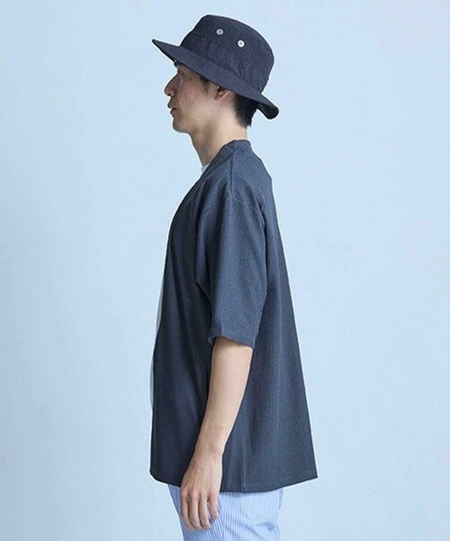 MEN'S BIGI / メンズビギ カーディガン・ボレロ | 【WEB限定】シア—5分袖ボタンレスカーディガン＜ストレッチ・ハンドウォッシャブル・接触冷感・通気性＞ | 詳細16