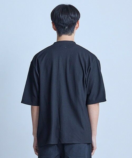 MEN'S BIGI / メンズビギ カーディガン・ボレロ | 【WEB限定】シア—5分袖ボタンレスカーディガン＜ストレッチ・ハンドウォッシャブル・接触冷感・通気性＞ | 詳細14