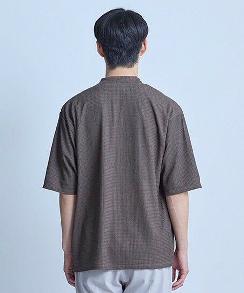 MEN'S BIGI / メンズビギ カーディガン・ボレロ | 【WEB限定】シア—5分袖ボタンレスカーディガン＜ストレッチ・ハンドウォッシャブル・接触冷感・通気性＞ | 詳細30