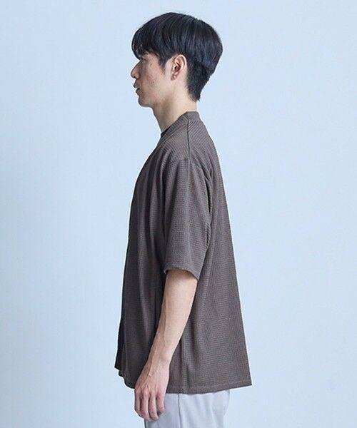 MEN'S BIGI / メンズビギ カーディガン・ボレロ | 【WEB限定】シア—5分袖ボタンレスカーディガン＜ストレッチ・ハンドウォッシャブル・接触冷感・通気性＞ | 詳細18