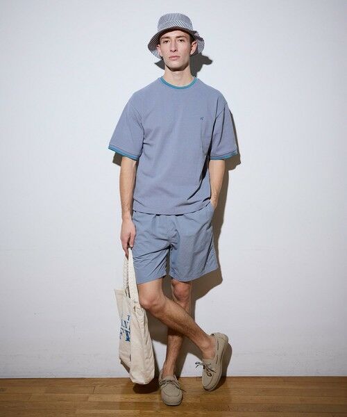 MEN'S BIGI / メンズビギ Tシャツ | 【BEVERLY HILLS POLO CLUB】別注 コットンロゴ刺繍T | 詳細2