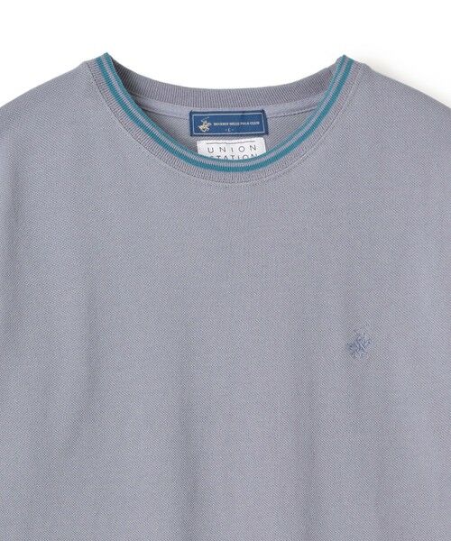 MEN'S BIGI / メンズビギ Tシャツ | 【BEVERLY HILLS POLO CLUB】別注 コットンロゴ刺繍T | 詳細12