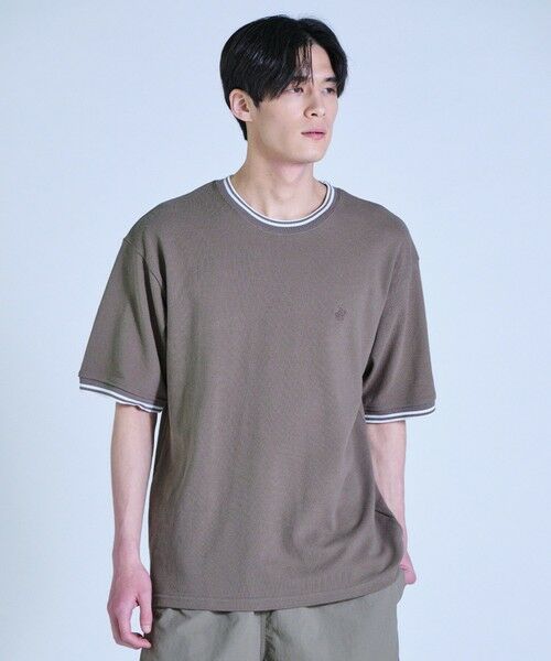 MEN'S BIGI / メンズビギ Tシャツ | 【BEVERLY HILLS POLO CLUB】別注 コットンロゴ刺繍T | 詳細28