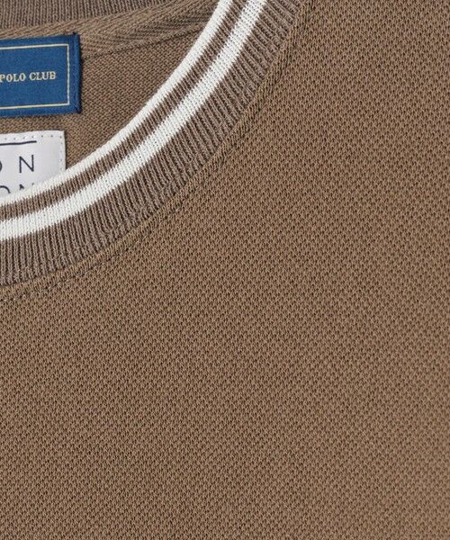 MEN'S BIGI / メンズビギ Tシャツ | 【BEVERLY HILLS POLO CLUB】別注 コットンロゴ刺繍T | 詳細17