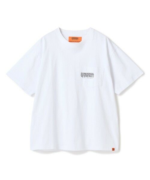 MEN'S BIGI / メンズビギ Tシャツ | UNIVERSAL OVERALL別注T（ホワイト）
