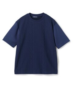 MEN'S BIGI / メンズビギ Tシャツ | フクレジャガードコンビネーションTシャツ＜ストレッチ・ハンドウォッシャブル＞