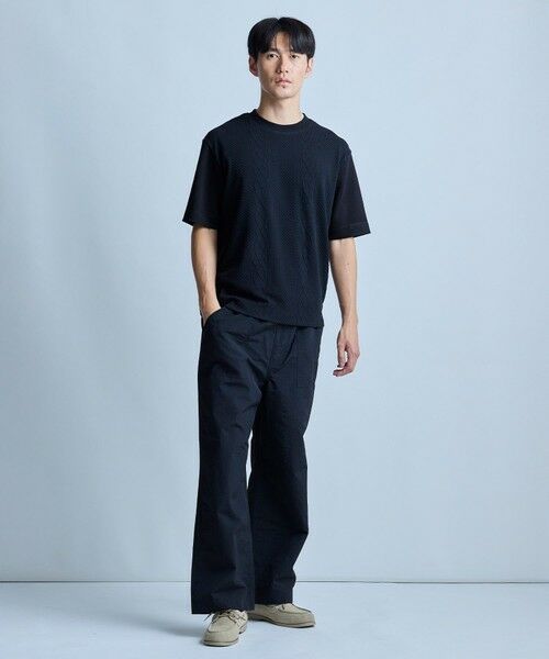 MEN'S BIGI / メンズビギ Tシャツ | フクレジャガードコンビネーションTシャツ＜ストレッチ・ハンドウォッシャブル＞ | 詳細8