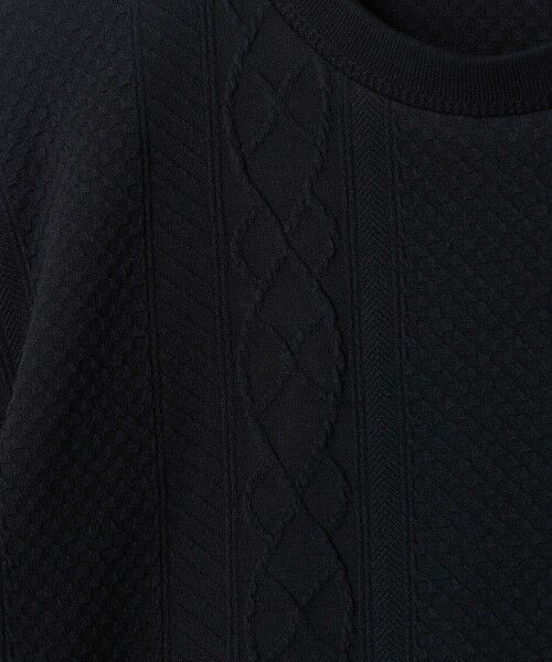 MEN'S BIGI / メンズビギ Tシャツ | フクレジャガードコンビネーションTシャツ＜ストレッチ・ハンドウォッシャブル＞ | 詳細10