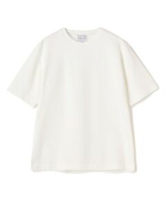 MEN'S BIGI / メンズビギ Tシャツ | ニット×ポンチコンビハーフスリーブTシャツ＜ストレッチ・マシンウォッシャブル＞