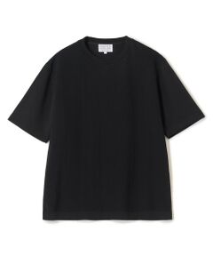 MEN'S BIGI / メンズビギ Tシャツ | ニット×ポンチコンビハーフスリーブTシャツ＜ストレッチ・マシンウォッシャブル＞