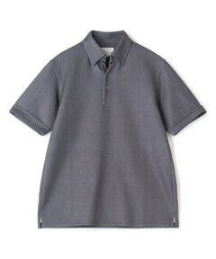 MEN'S BIGI / メンズビギ ポロシャツ | ポンチツイル調プリントポロシャツ