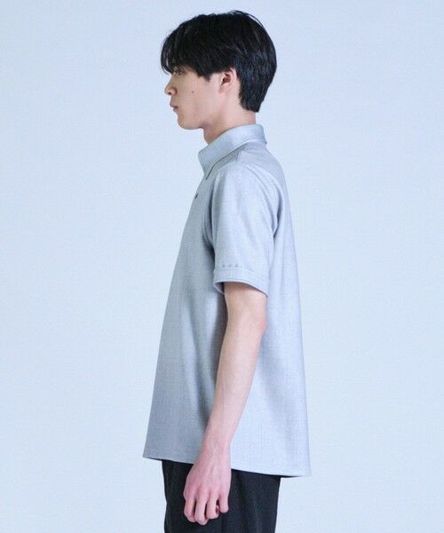 MEN'S BIGI / メンズビギ ポロシャツ | ポンチツイル調プリントポロシャツ | 詳細3