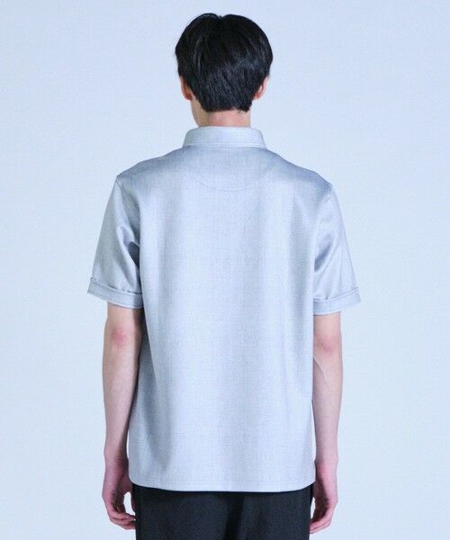 MEN'S BIGI / メンズビギ ポロシャツ | ポンチツイル調プリントポロシャツ | 詳細4