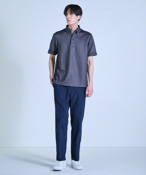 MEN'S BIGI / メンズビギ ポロシャツ | ポンチツイル調プリントポロシャツ | 詳細7