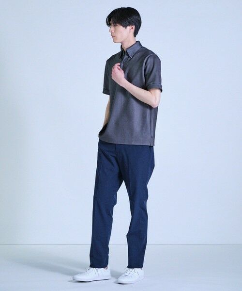 MEN'S BIGI / メンズビギ ポロシャツ | ポンチツイル調プリントポロシャツ | 詳細8