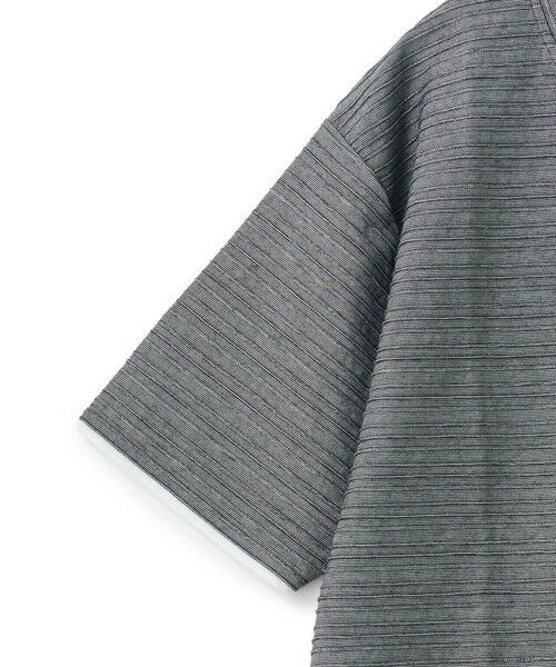 MEN'S BIGI / メンズビギ Tシャツ | タックジャガードVネックT | 詳細12