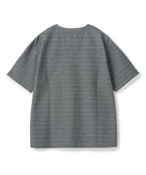 MEN'S BIGI / メンズビギ Tシャツ | タックジャガードVネックT | 詳細14