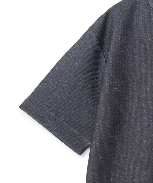 MEN'S BIGI / メンズビギ Tシャツ | フェイクレイヤードデニム調プリントT＜ストレッチ・速乾・ハンドウォッシャブル・接触冷感＞ | 詳細11