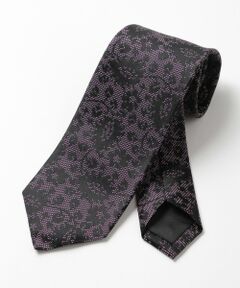 MEN'S BIGI / メンズビギ ネクタイ | 【TIE YOUR TIE(タイユアタイ)】シャドーフラワー柄ネクタイ