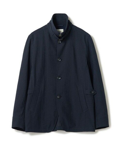 MEN'S BIGI / メンズビギ ブルゾン | シアリーブリーゼ ライトブルゾン＜ストレッチ＞＜通気性＞（ネイビー）