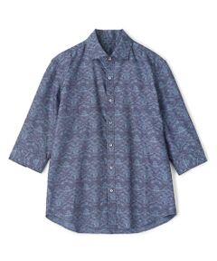 MEN'S BIGI / メンズビギ シャツ・ブラウス | 【LIBERTY/リバティ】フラワージャガード 七分袖シャツ