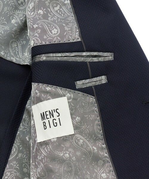 MEN'S BIGI / メンズビギ テーラードジャケット | ミックスヤーン/ホップサックテーラードジャケット | 詳細9