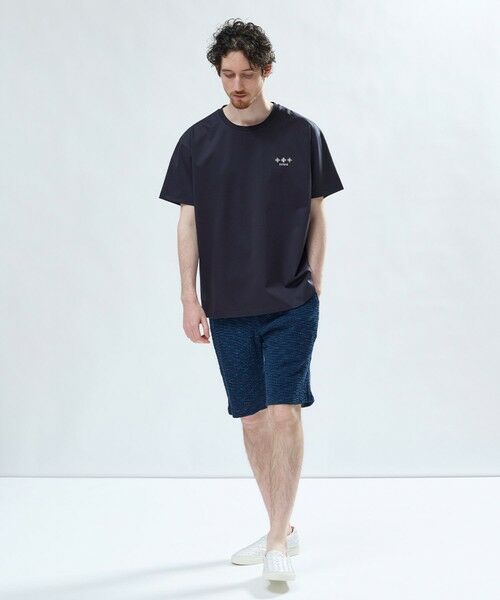 MEN'S BIGI / メンズビギ ショート・ハーフ・半端丈パンツ | スラブカールマイヤー イージーショートパンツ | 詳細10