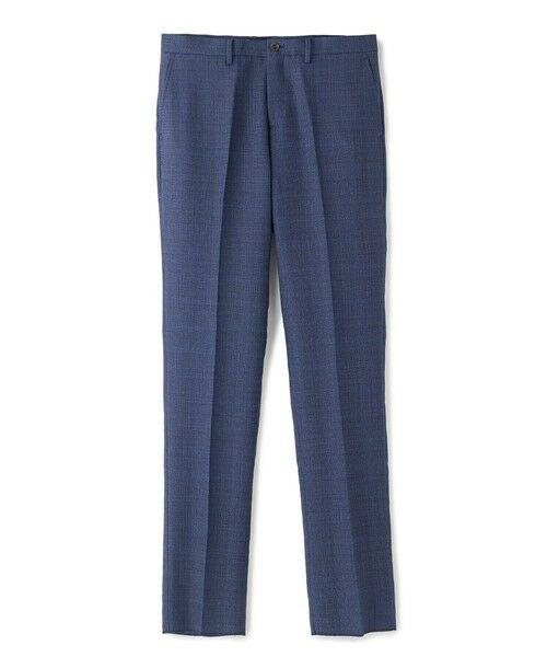 MEN'S BIGI / メンズビギ スラックス・ドレスパンツ | ミックスヤーン/ホップサックスラックス(ネイビー)