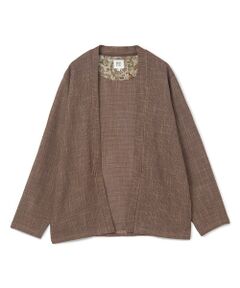 MEN'S BIGI / メンズビギ カーディガン・ボレロ | トリッカーカラミ ノーカラーカーディガン