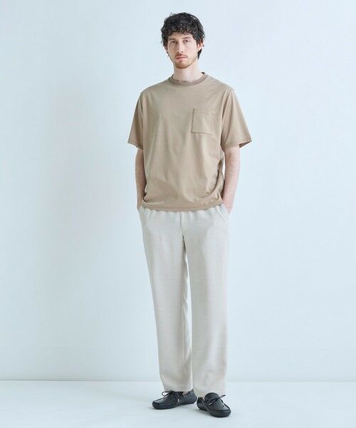 MEN'S BIGI / メンズビギ Tシャツ | フィブリルジャージー クルーネックTシャツ | 詳細4