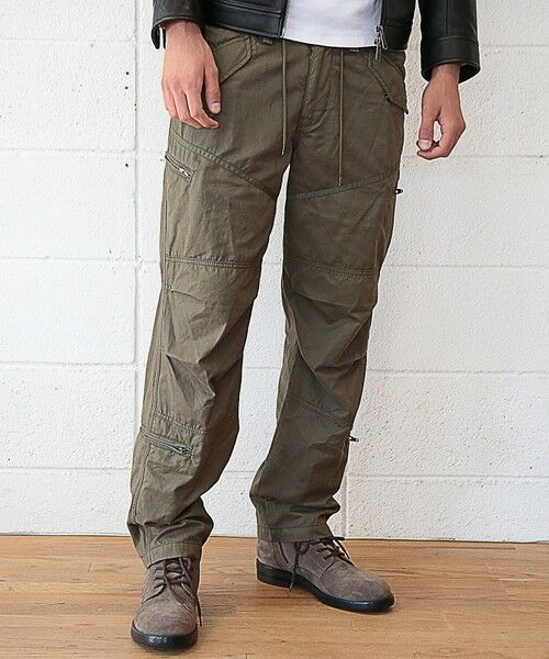 MEN'S BIGI / メンズビギ その他パンツ | パラシュートパンツ(カーキ)