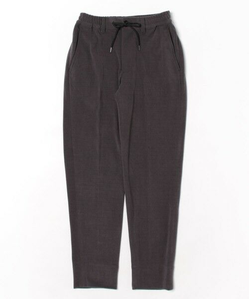 MEN'S BIGI / メンズビギ その他パンツ | モールベロアカルゼジャージテーパードイージースラックス（チャコールグレー）