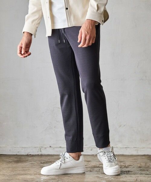 MEN'S BIGI / メンズビギ その他パンツ | 楊柳ジャージーテーパードイージーパンツ(ネイビー)