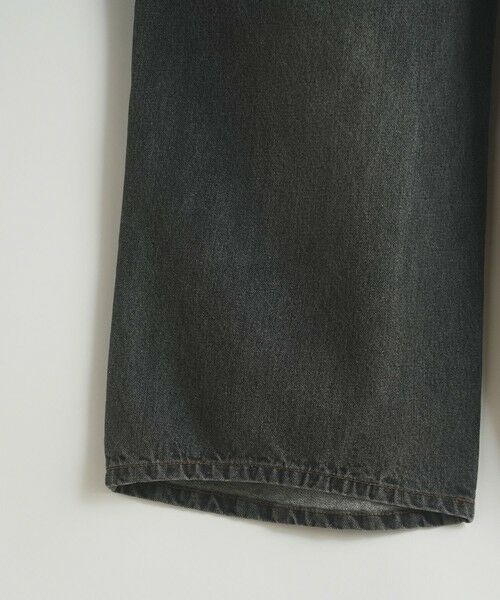 MEN'S BIGI / メンズビギ デニムパンツ | 【WEB限定/12oz デニム】ウエストシャーリング ５ポケット ワイドストレートパンツ | 詳細17