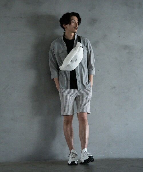 MEN'S BIGI / メンズビギ その他パンツ | ビックワッフルショートパンツ | 詳細1