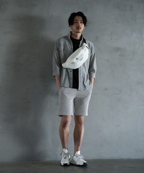 MEN'S BIGI / メンズビギ その他パンツ | ビックワッフルショートパンツ | 詳細2
