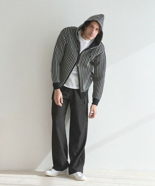 MEN'S BIGI / メンズビギ その他パンツ | 【WEB限定/セットアップ対応】ランダムプリーツワイドカーゴパンツ | 詳細10