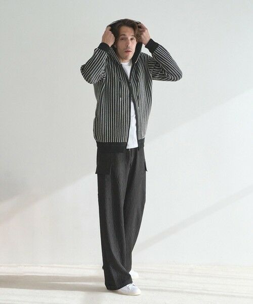 MEN'S BIGI / メンズビギ その他パンツ | 【WEB限定/セットアップ対応】ランダムプリーツワイドカーゴパンツ | 詳細8