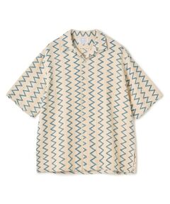 MEN'S BIGI / メンズビギ シャツ・ブラウス | インドクロシェオープンカラーシャツ＜ハンドウォッシャブル・通気性＞