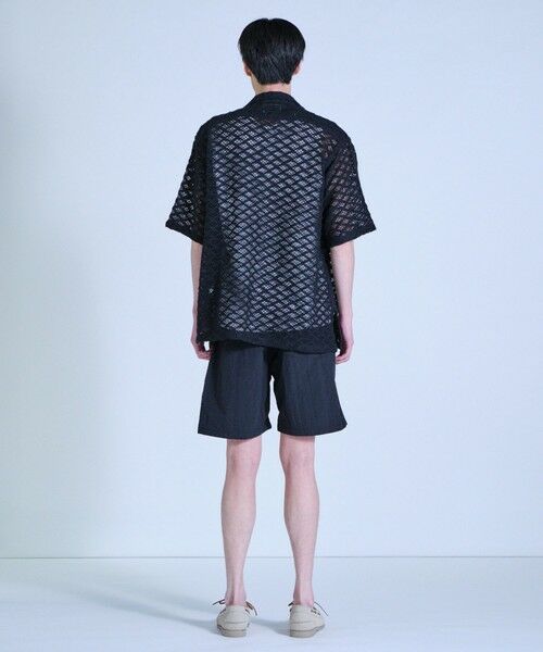 MEN'S BIGI / メンズビギ シャツ・ブラウス | インドクロシェオープンカラーシャツ＜ハンドウォッシャブル・通気性＞ | 詳細5