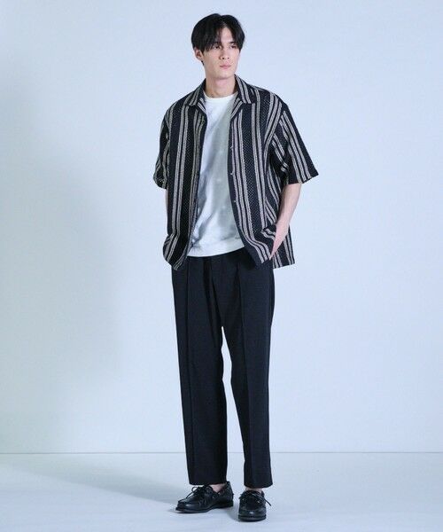 MEN'S BIGI / メンズビギ シャツ・ブラウス | インドクロシェオープンカラーシャツ＜ハンドウォッシャブル・通気性＞ | 詳細17