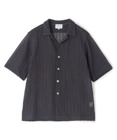 MEN'S BIGI / メンズビギ シャツ・ブラウス | レースライクオープンカラーシャツ